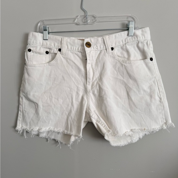 RSQ Pants - RSQ Women's White skinny Jean Shorts